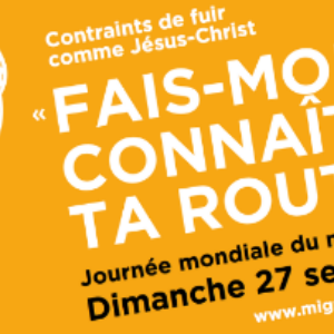 Dimanche, l'#Eglise célèbre la Journée mondiale du #Migrant et du #Réfugié, "contraints de fuir comme #Jésus-Christ