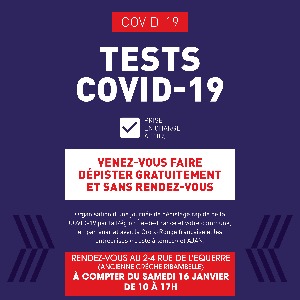 Campagne de test COVID - Mairie de Croissy-sur-Seine