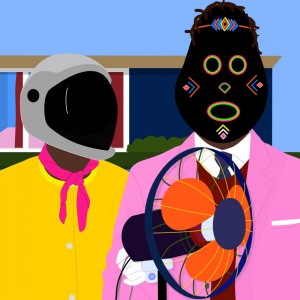 ARTS AFRICAINS : Rencontrez l'artiste nigérian qui visualise l'avenir de l'Afrique en plongeant dans le passé