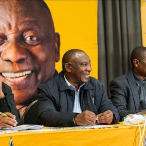 La coalition du gouvernement d'unité nationale d'Afrique du Sud compte cinq partis