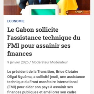 Gabon : Le grand flop de la poudre de perlimpinpin du gouvernement de la junte.