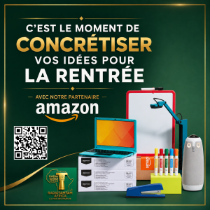 Préparez votre rentrée avec notre partenaire Amazon !