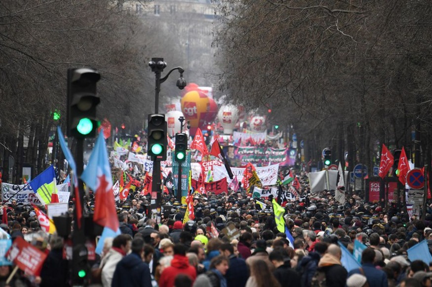 FRANCE : Retraites, un nouveau samedi de manifestations à Paris et en régions