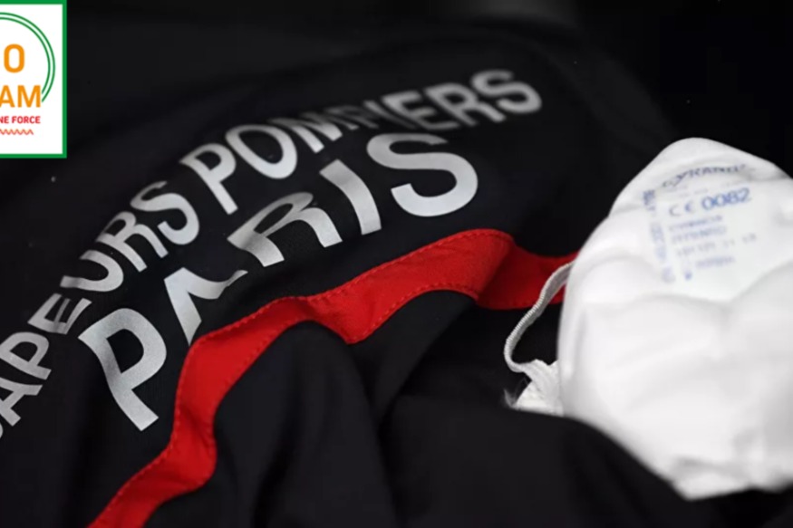 FRANCE : Un vaste hangar détruit par des flammes près de Paris aurait abrité des masques chirurgicaux - vidéo