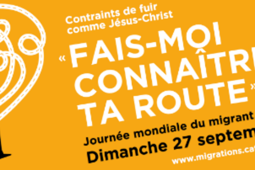 Dimanche, l'#Eglise célèbre la Journée mondiale du #Migrant et du #Réfugié, "contraints de fuir comme #Jésus-Christ