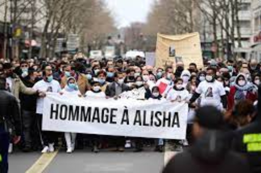 Ile de France : Décès d’Alisha à Argenteuil plus de 2 000 personnes lui rendent hommage lors d’une marche blanche