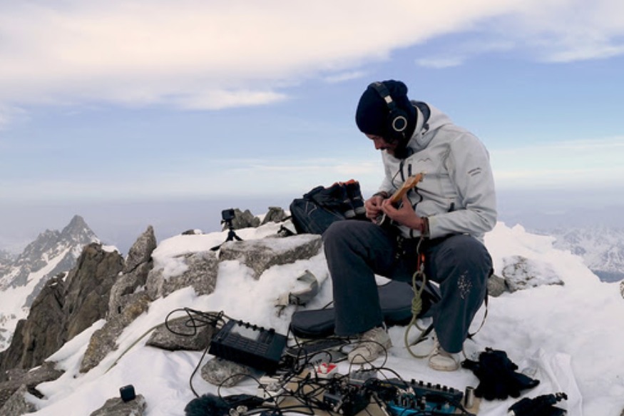 MUSIQUE : Kwoon en concert en haut de l'Aiguille du Triolet (3900 mètres)