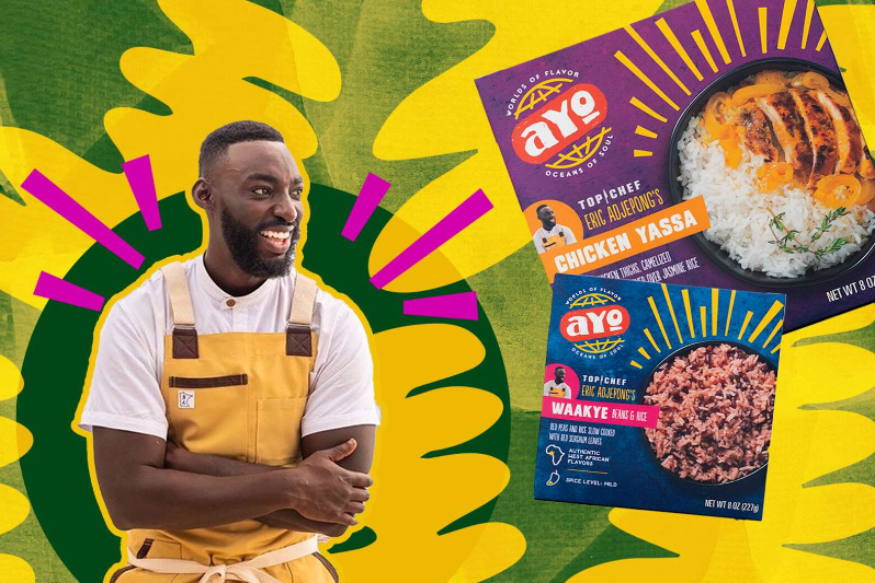 AFRIQUE2050  : Eric Adjepong de Top Chef apporte des plats ouest-africains à l'épicerie