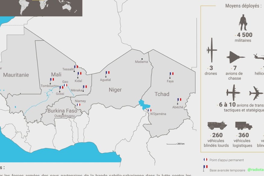 AFRIQUE2050 : La présence de l'armée française au Sahel : Voici la vérité cachée