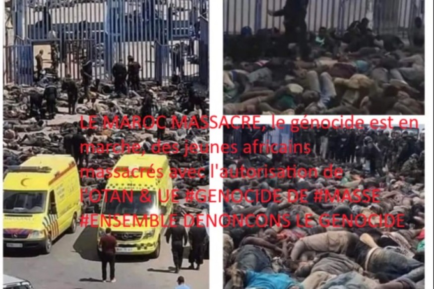 AFRIQUE 2050 : Melilla au Maroc : L'Union africaine demande une enquête après le massacre des jeunes africains par le Maroc-UE