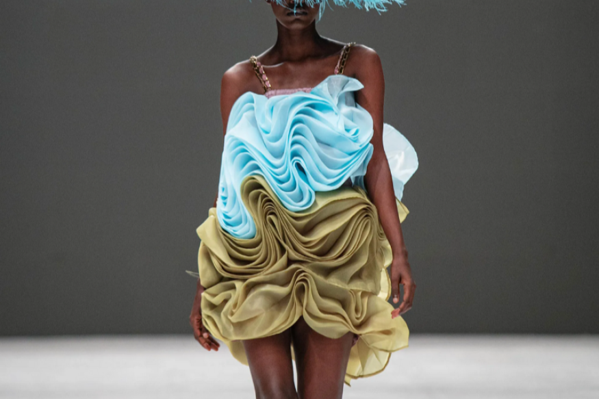 À l'intérieur de la Fashion Week de Lagos, l'accent est mis sur le développement du design panafricain chez soi