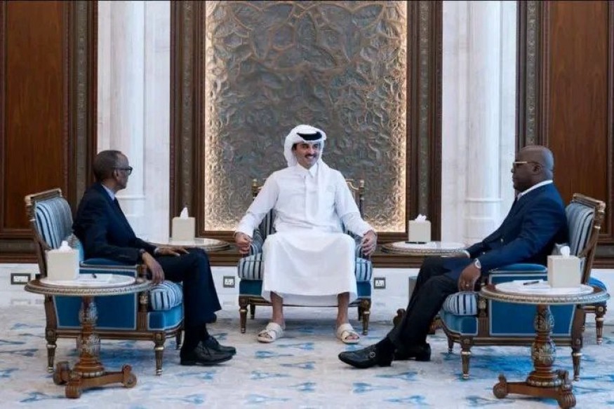 RDC-Rwanda : Tshisekedi et Kagame en quête d’une issue à la crise sécuritaire lors d’un sommet au Qatar