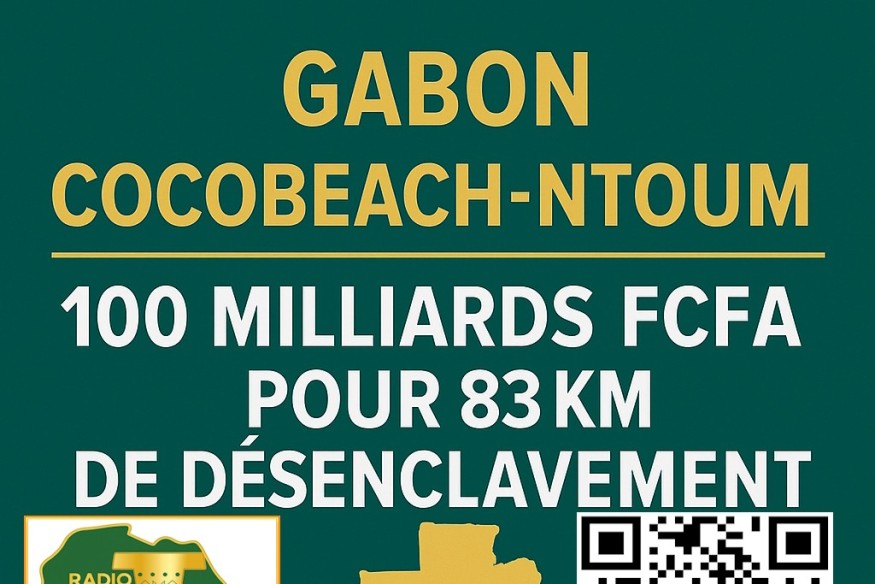 GABON | Cocobeach-Ntoum : 100 milliards FCFA pour désenclaver 83 km de route stratégique