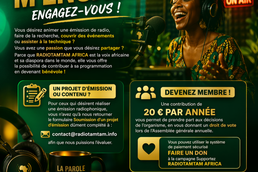 JE M’ENGAGE